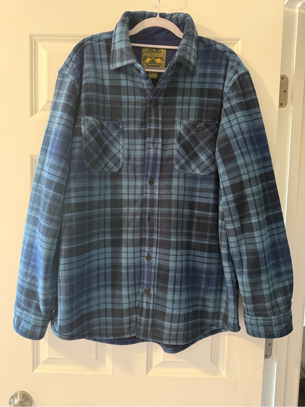 Anchorage Women’s Plaid Button-Up Flannel Shirt